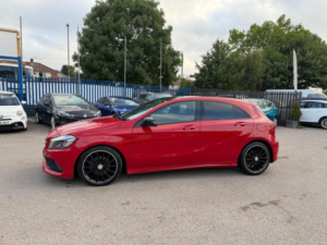 2016 Mercedes-Benz A Class 2.1 A200d Amg Line (premium Plus) 7g-Dct Euro 6 (s/s) 5dr in Red — image 3