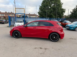2016 Mercedes-Benz A Class 2.1 A200d Amg Line (premium Plus) 7g-Dct Euro 6 (s/s) 5dr in Red — image 4