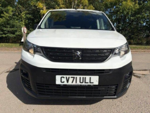 2021 Peugeot Partner 1.5 Bluehdi 650 Professional Premium Standard Panel Van Swb Euro 6 5dr in White — image 2