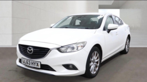 2013 Mazda Mazda6 2.2 Skyactiv-D Se-L Nav Euro 6 (s/s) 4dr in White — image 2