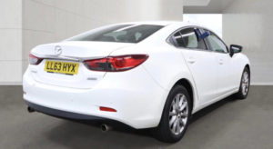 2013 Mazda Mazda6 2.2 Skyactiv-D Se-L Nav Euro 6 (s/s) 4dr in White — image 4