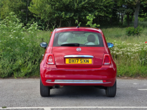 2017 Fiat 500 1.2 Lounge Hatchback 3dr Petrol Manual Euro 6 (s/s) (69 Bhp) in Red — image 6