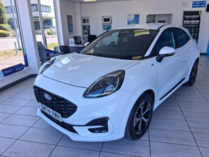 2025 Ford Puma 1.0 Puma St-Line 5 Door 1.0l Ecoboost 125ps Mhev 6 Speed Manual in White — image 2