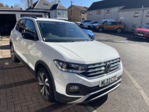 2022 Volkswagen T-Cross 1.0 Tsi Black Edition in White — image 2