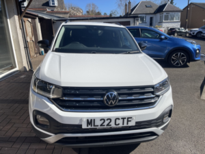 2022 Volkswagen T-Cross 1.0 Tsi Black Edition in White — image 3