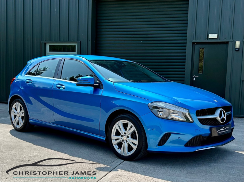 2016 Mercedes-Benz A Class 1.5 A180d Sport Executive in Blue — image 1