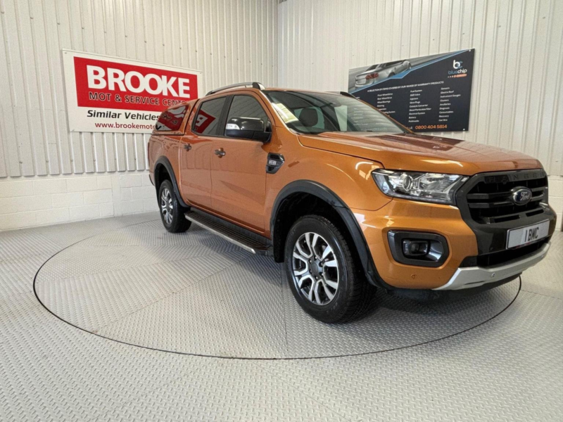 2019 Ford Ranger 3.2 Tdci Wildtrak Auto 4WD Euro 6 (s/s) 4dr in Orange — image 1