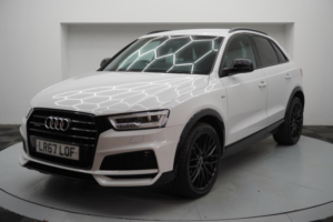 2017 Audi Q3 2.0 Tdi Black Edition S Tronic Quattro Euro 6 (s/s) 5dr in White — image 2