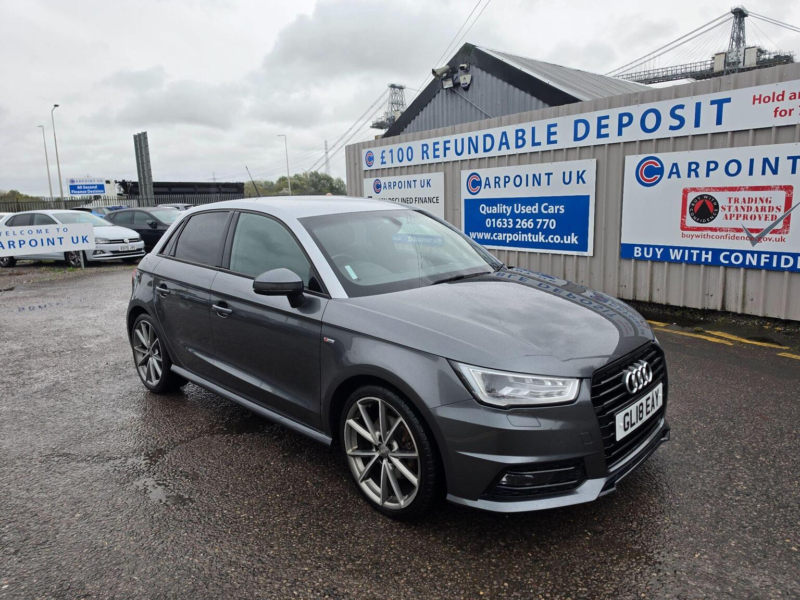 2018 Audi A1 1.4 Tfsi Black Edition Sportback Euro 6 (s/s) 5dr (nav) in Grey — image 1