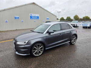 2018 Audi A1 1.4 Tfsi Black Edition Sportback Euro 6 (s/s) 5dr (nav) in Grey — image 3