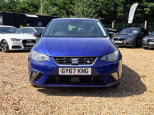 2017 SEAT Ibiza 1.0 Tsi Fr Euro 6 (s/s) 5dr in Blue — image 3