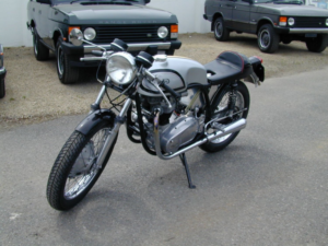 1960 Norton Classic Ref 8386 - Triton 650 Cafe Racer in Silver — image 6