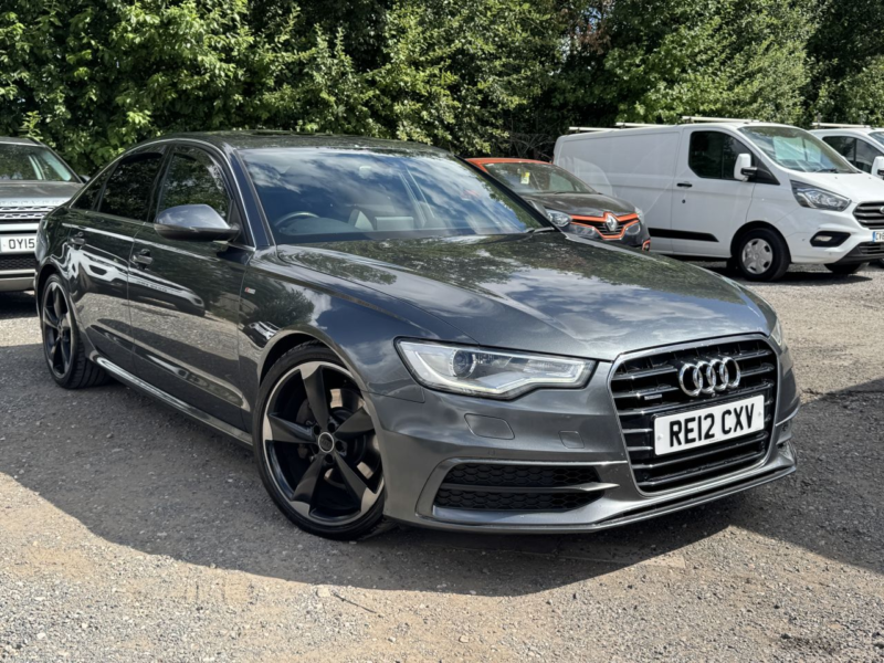 2012 Audi A6 Saloon 3.0 Tdi V6 S Line Saloon 4dr Diesel S Tronic Quattro Euro 5 (s/s) (245 Ps) in Grey — image 1