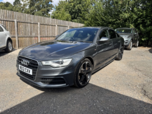 2012 Audi A6 Saloon 3.0 Tdi V6 S Line Saloon 4dr Diesel S Tronic Quattro Euro 5 (s/s) (245 Ps) in Grey — image 3
