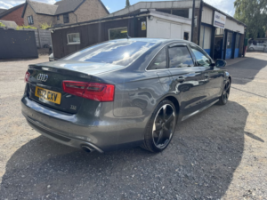 2012 Audi A6 Saloon 3.0 Tdi V6 S Line Saloon 4dr Diesel S Tronic Quattro Euro 5 (s/s) (245 Ps) in Grey — image 5