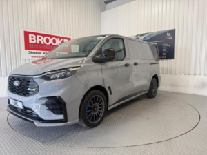 2025 Ford Transit Custom 2.5 320 Duratec 11.8kwh Ms-Rt Auto L1 Euro 6 5dr in Grey — image 3