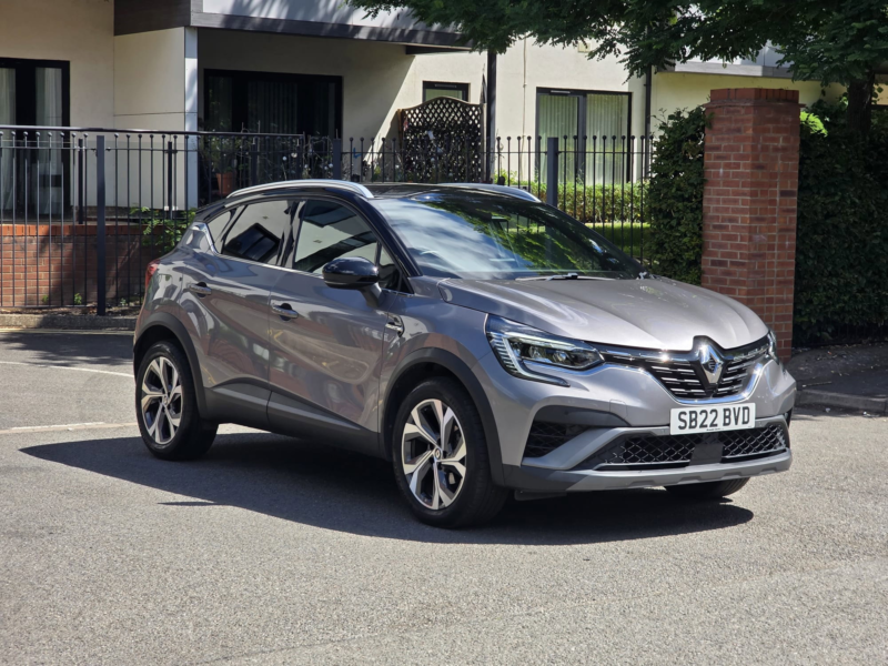 2022 Renault Captur 1.3 Mhev Rs Line SUV 5dr Petrol Manual Euro 6 (s/s) (140 Ps) in Grey — image 1