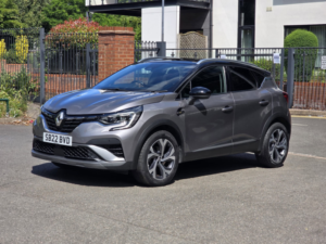 2022 Renault Captur 1.3 Mhev Rs Line SUV 5dr Petrol Manual Euro 6 (s/s) (140 Ps) in Grey — image 3
