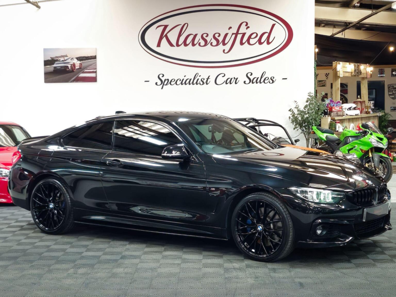 2017 BMW 4 Series 3.0 435d M Sport Auto Xdrive Euro 6 (s/s) 2dr in Black — image 1