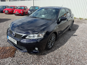 2012 Lexus Ct 1.8 200h F Sport CVT Euro 5 (s/s) 5dr in Black — image 4