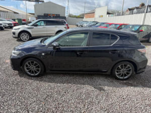 2012 Lexus Ct 1.8 200h F Sport CVT Euro 5 (s/s) 5dr in Black — image 5
