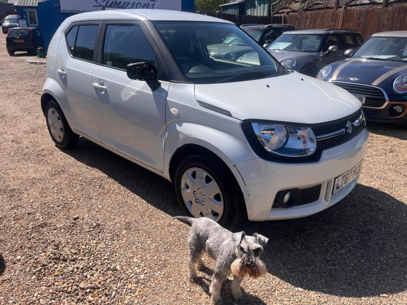 2017 Suzuki Ignis 1.2 Dualjet Sz3 Euro 6 5dr in White — image 1