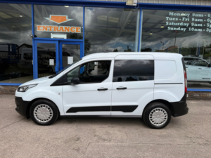 2022 Ford Transit Connect 1.5 240 Ecoblue Leader Crew Van Double Cab 6dr Diesel Manual L1 Euro 6 100 Ps in White — image 3