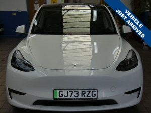 2023 Tesla Model Y SUV 5dr Electric Auto Rwd (346 Ps) in White — image 2