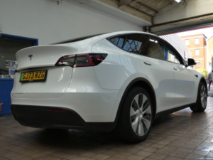 2023 Tesla Model Y SUV 5dr Electric Auto Rwd (346 Ps) in White — image 5