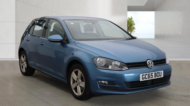 2016 Volkswagen Golf 1.6 Tdi Bluemotion Tech Match Edition Euro 6 (s/s) 5dr in Blue — image 1