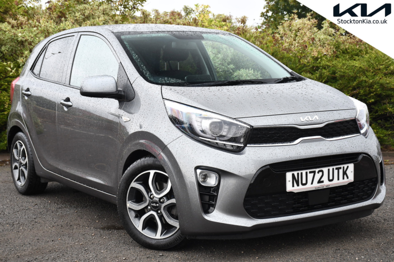 2022 Kia Picanto 1.0 Dpi Shadow Hatchback 5dr Petrol Manual Euro 6 (s/s) (66 Bhp) in Grey — image 1