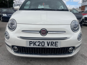 2020 Fiat 500 1.2 Star Euro 6 (s/s) 3dr in White — image 2