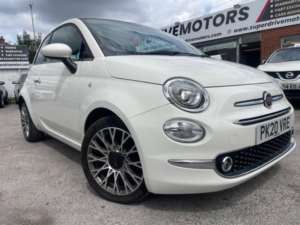 2020 Fiat 500 1.2 Star Euro 6 (s/s) 3dr in White — image 5