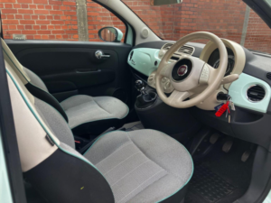 2015 Fiat 500 1.2 Lounge Euro 6 (s/s) 3dr in Green — image 3