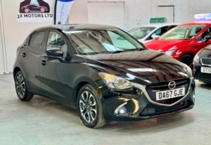 2017 Mazda Mazda2 1.5 Skyactiv-G Sport Nav Euro 6 (s/s) 5dr in Black — image 2