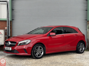 2018 Mercedes-Benz A Class 2.1 A200d Sport Edition in Red — image 2
