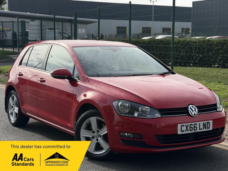 2016 Volkswagen Golf 1.4 Tsi Bluemotion Tech Match Edition Euro 6 (s/s) 5dr in Red — image 1