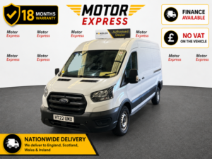 2022 Ford Transit 2.0 Transit Leader Van 350 L3 2.0l Ford Ecoblue 130ps Fwd 6 Speed Manual in White — image 3