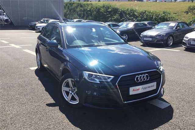 2016 Audi A3 1.0 Tfsi Se Sportback 5dr Petrol S Tronic Euro 6 (s/s) (116 Ps) in Blue — image 1