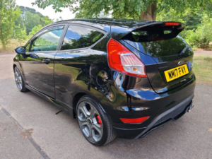 2017 Ford Fiesta 1.6t Ecoboost St-3 Euro 6 3dr in Black — image 6