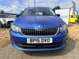 2015 Skoda Fabia 1.2 Tsi Se Euro 6 (s/s) 5dr in Blue — image 2