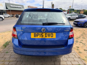 2015 Skoda Fabia 1.2 Tsi Se Euro 6 (s/s) 5dr in Blue — image 5