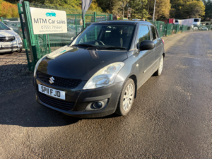 2011 Suzuki Swift 1.2 Sz4 Hatchback 5dr Petrol Auto Euro 5 (94 Ps) in Black — image 2