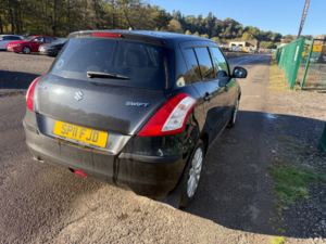 2011 Suzuki Swift 1.2 Sz4 Hatchback 5dr Petrol Auto Euro 5 (94 Ps) in Black — image 6