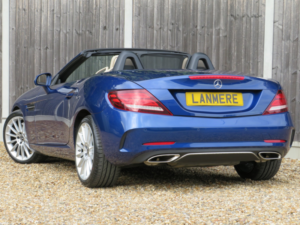 2017 Mercedes-Benz Slc Slc 250d Amg Line Roadster 9g Automatic * Sahara Leather + Pan Roof + Air Scarf + Big Spec * in Blue — image 2