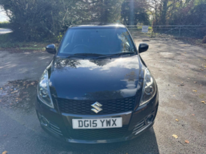 2015 Suzuki Swift 1.6 Sport Euro 5 3dr (snav) in Black — image 2