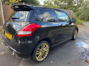 2015 Suzuki Swift 1.6 Sport Euro 5 3dr (snav) in Black — image 3