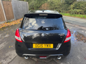 2015 Suzuki Swift 1.6 Sport Euro 5 3dr (snav) in Black — image 4