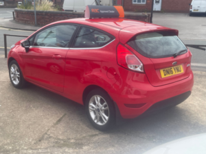 2016 Ford Fiesta 1.25 Zetec Hatchback 3dr Petrol Manual Euro 6 (82 Ps) in Red — image 6