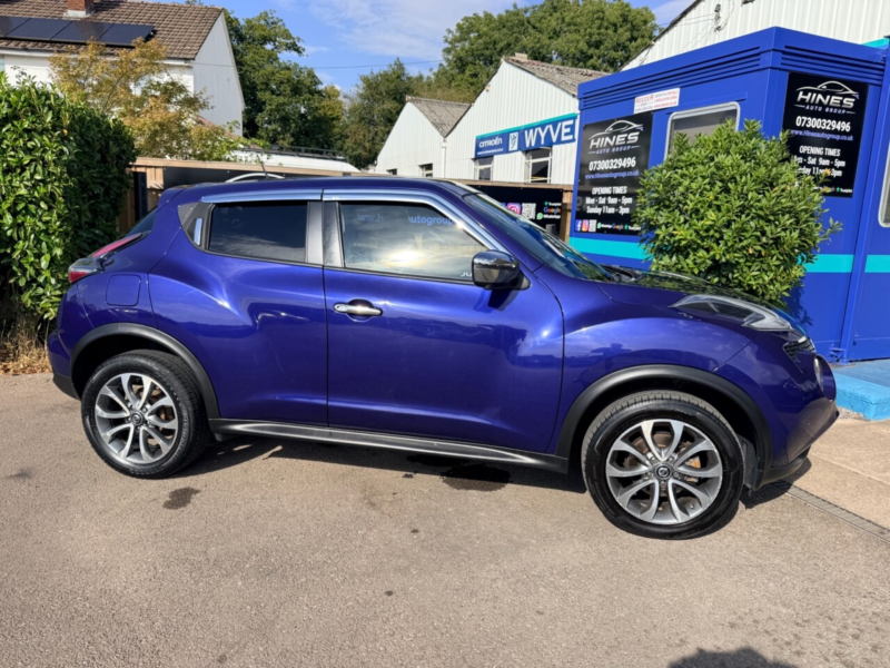 2018 Nissan Juke 1.2 Dig-T Tekna SUV 5dr Petrol Manual Euro 6 (s/s) (115 Ps) in Blue — image 1